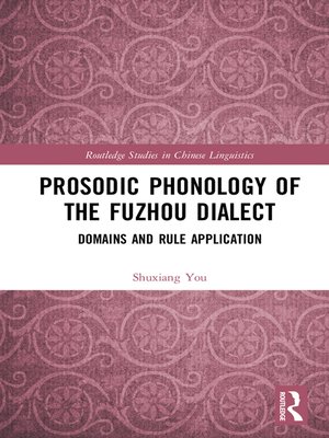 cover image of Prosodic Phonology of the Fuzhou Dialect